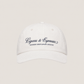 The Cigars & Espresso Club Cap — White