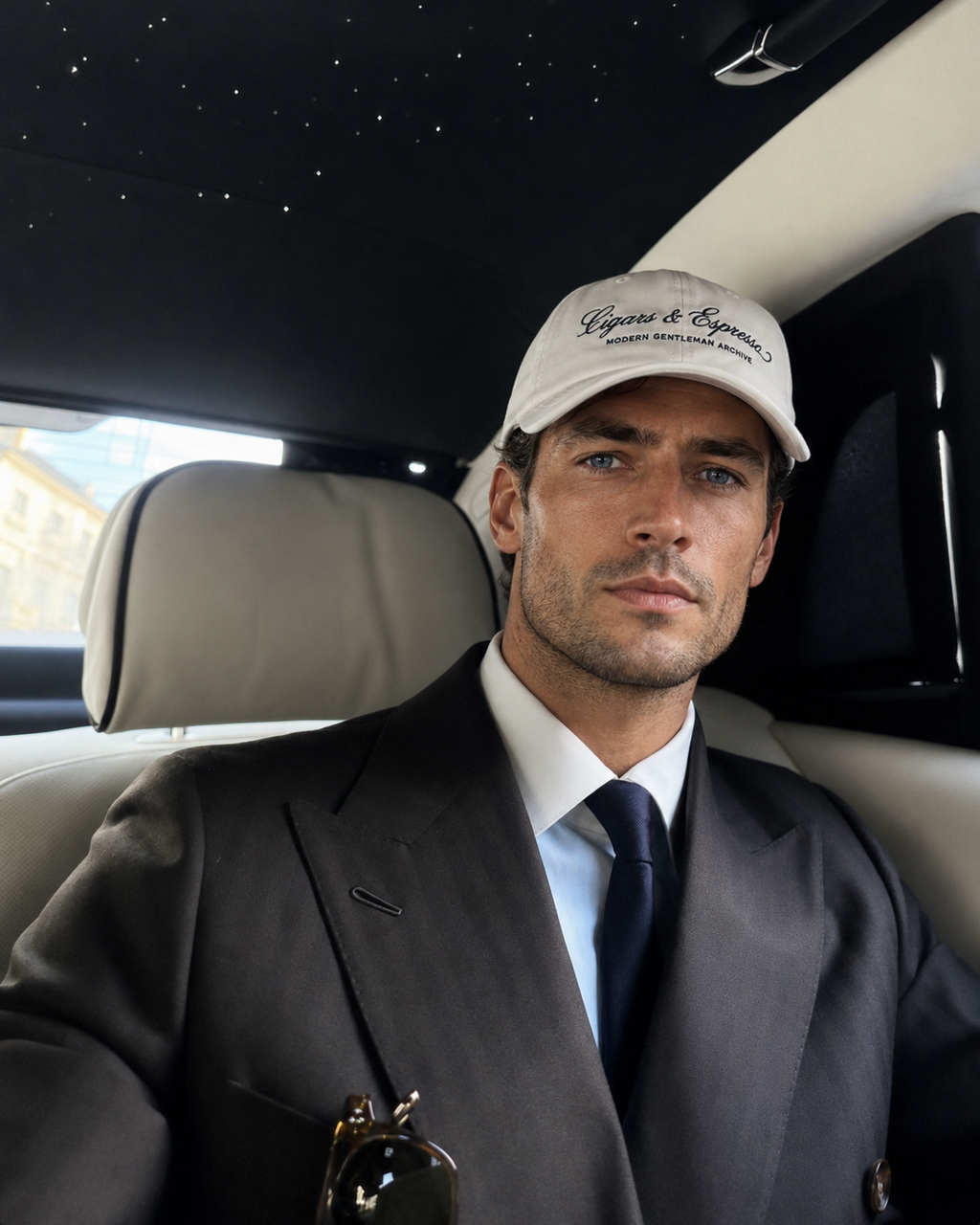 The Cigars & Espresso Club Cap — Natural