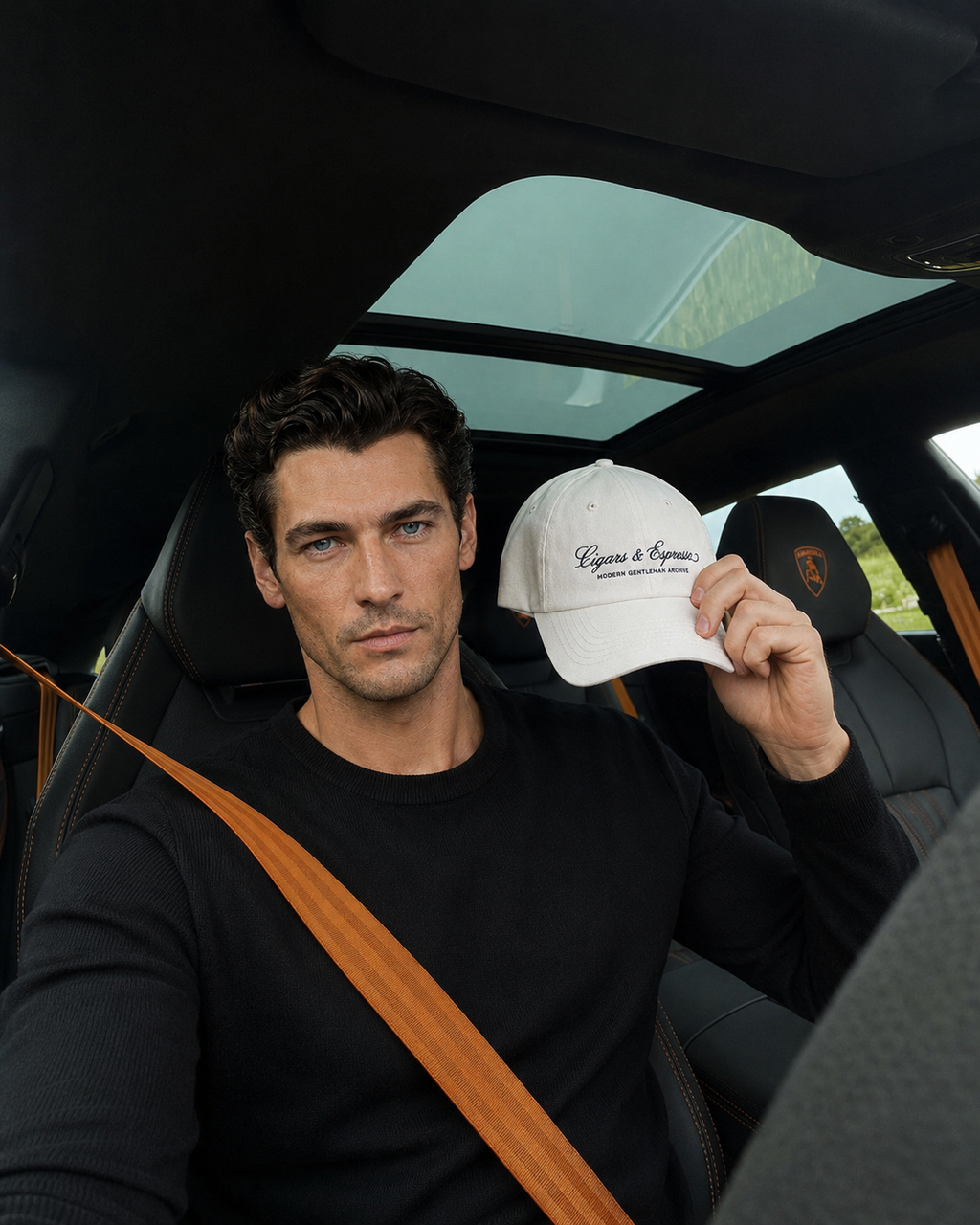 The Cigars & Espresso Club Cap — Natural