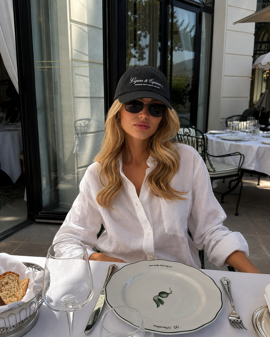 The Cigars & Espresso Club Cap — Black